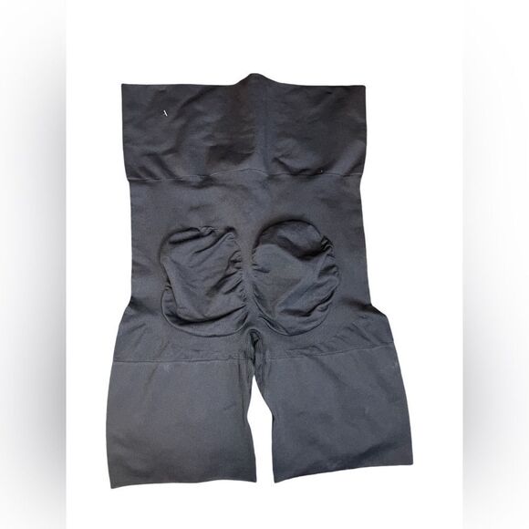 MeMoi SlimMe Women's High Waisted Shaping Short size XL color black - Picture 3 of 4